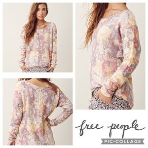 Free People Floral ‘Flower Bomb’ Sweater SM